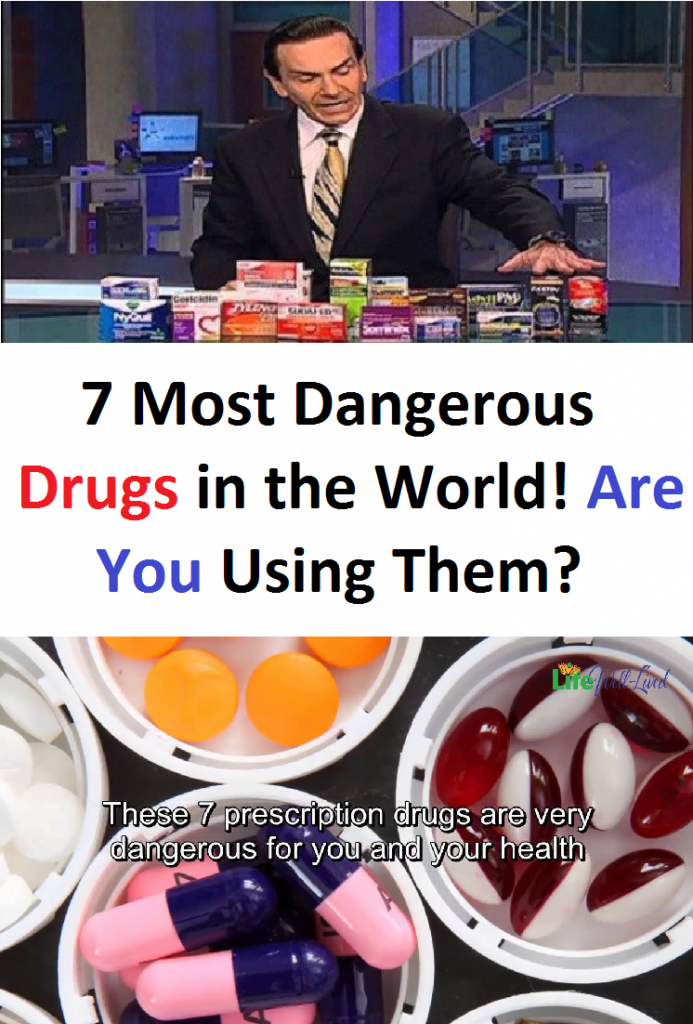 7 Most Dangerous Drugs in the World! Are You Using Them?