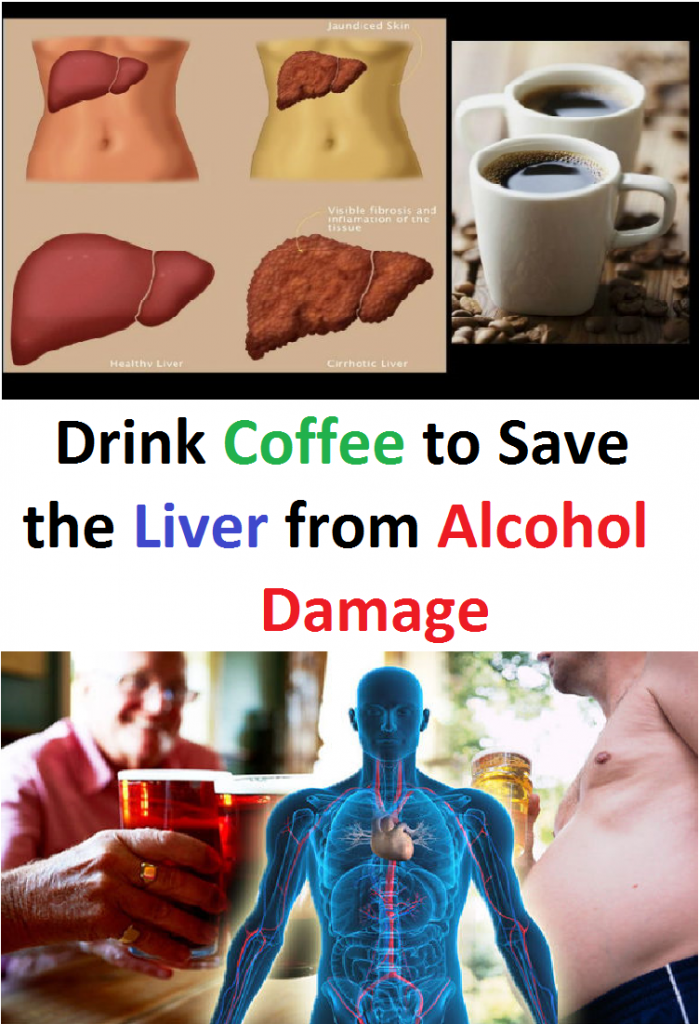 Drink Coffee to Save the Liver from Alcohol Damage
