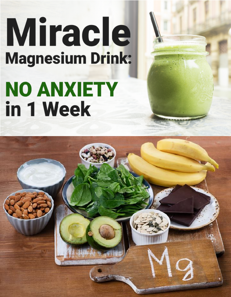 Miracle Magnesium Drink: NO ANXIETY in 1 Week