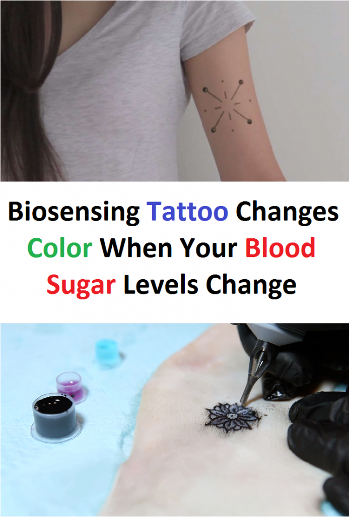 Biosensing Tattoo Changes Color When Your Blood Sugar Levels Change