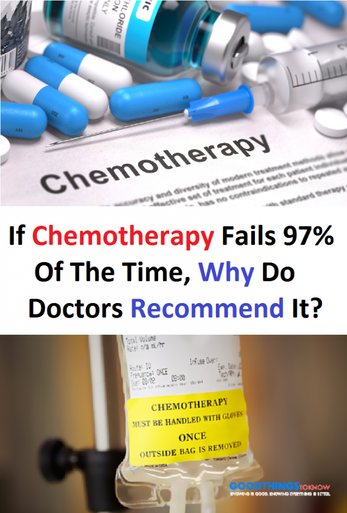 If Chemotherapy Fails 97% Of The Time, Why Do Doctors Recommend It?